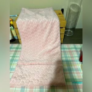 Valentines Day Faux Fur table runner